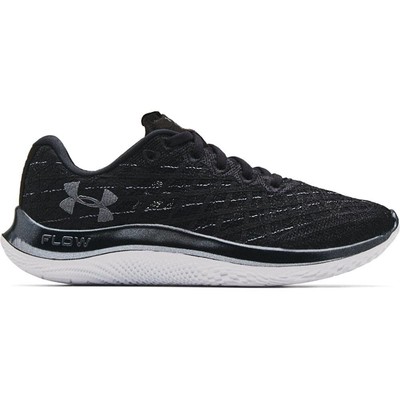 Under Armour Womens Flow Velociti Wind Synthetic Textile Black Black Trainers 7.