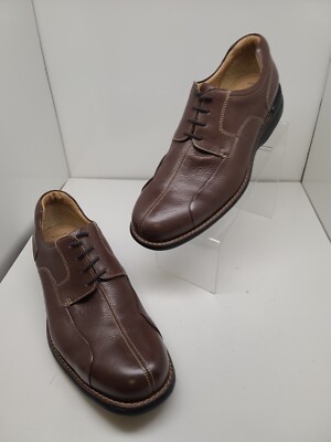 Johnston & Murphy Shuler Bicycle Mens Brown Sheepskin Oxford  display picture 1