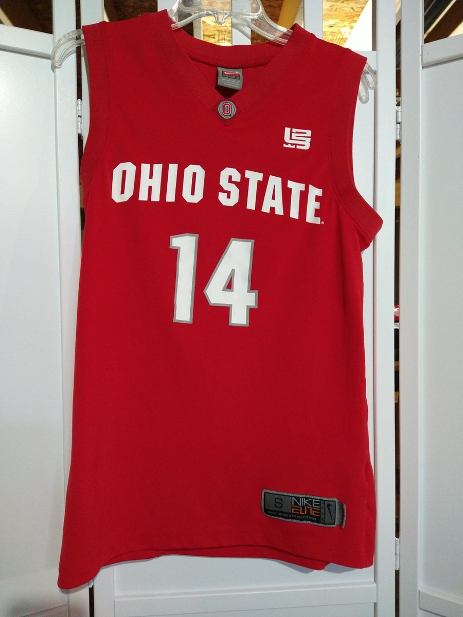 Pre Owned Nike LeBron James Icon Edition Jersey OSU Buckeye!! Hard