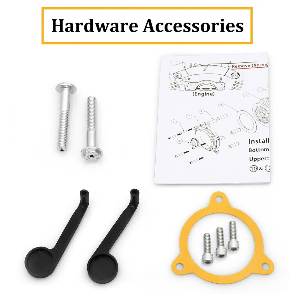 Clarion See-Through Air Cleaner For Harley Street Glide 08-16 & Softail 16-2017 Foto 3 de 4