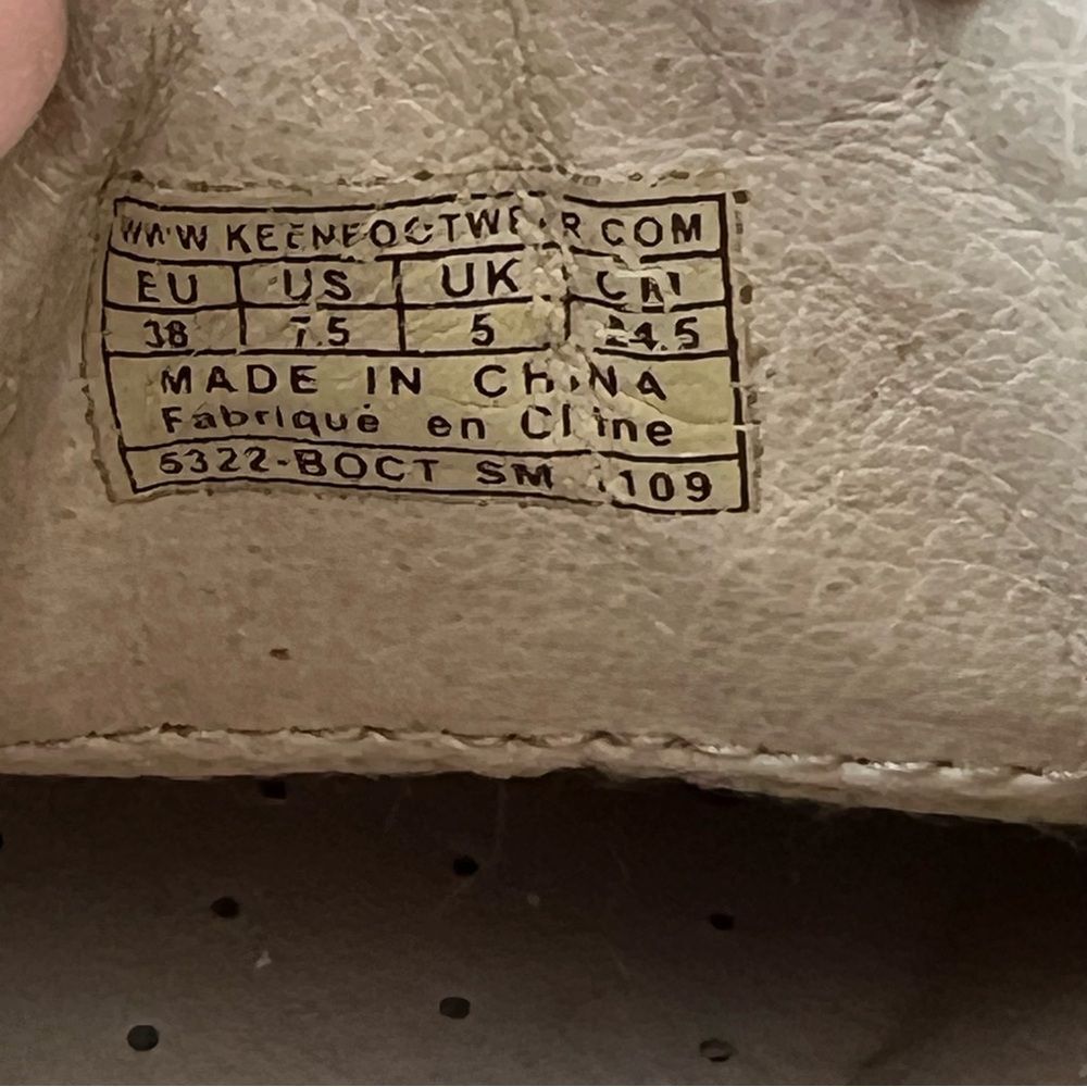 Scarpe Keen Oxford donna 7 5 Presidio pelle casual escursionismo shiitake marrone 5322