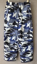 Boden Snow Ski Pants Blue Camouflage Boys 11-12 Years NWOT