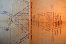 Milizia Nazionale Forestale Belluno, 1935, lettera autografa del capo manipolo