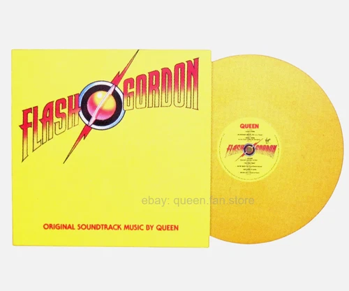 Queen 'Flash Gordon' Yellow Coloured Vinyl LP Album 2015 NEW / MINT / SEALED