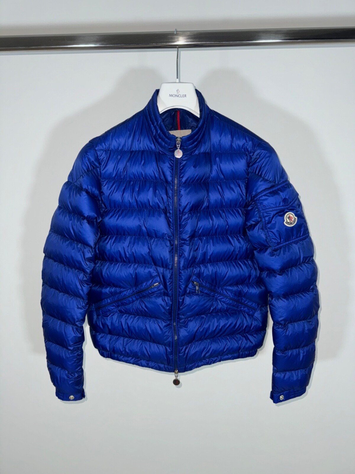 Moncler Agay Jacket Size 2 S in Electric Blue