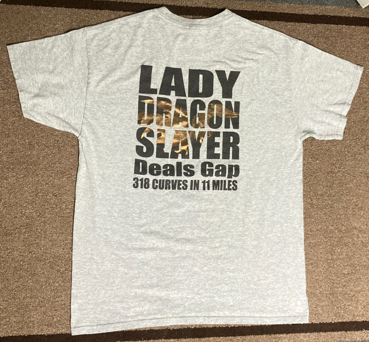 HTF T-Shirt (L) Deal's Gap Motorcycle Resort ~ La… - image 3