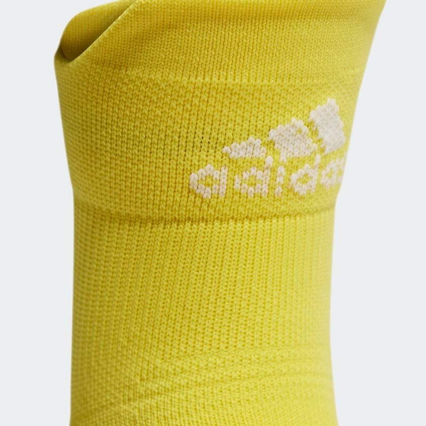 adidas Ankle Performance Running Socks Yellow Sports