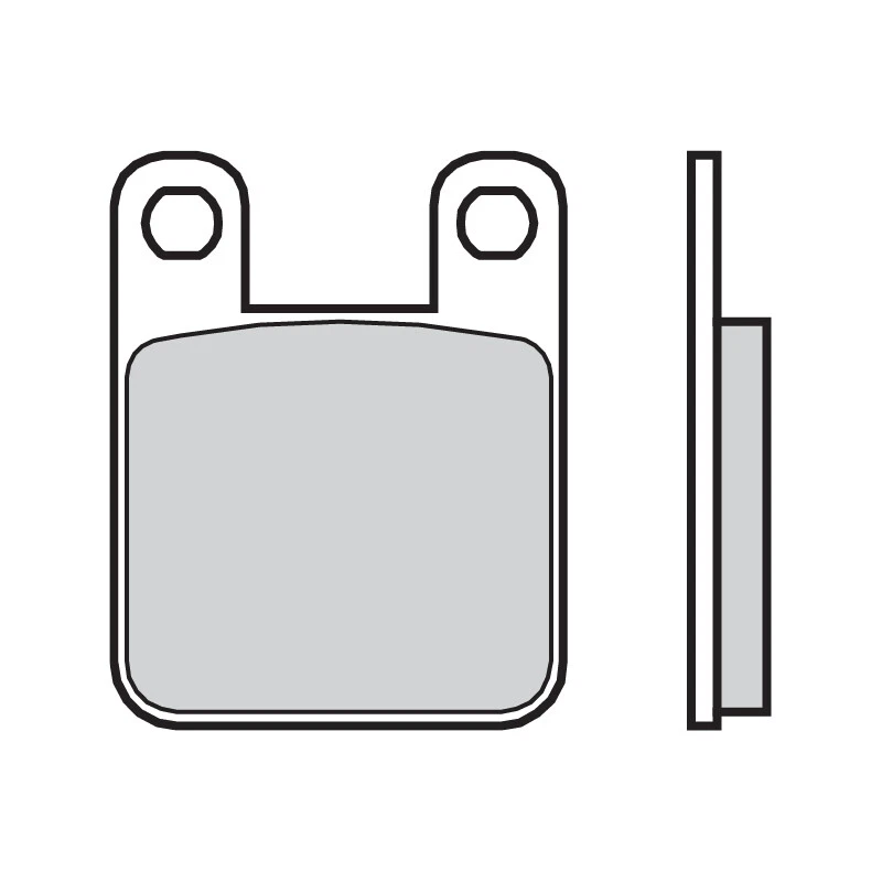 Pastiglie Freno Brembo Ceramic Anteriori per BETA RR 50 Motard Standard 09>12 - Image 3 of 4