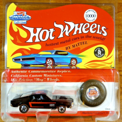 Hot Wheels Vintage Collection Redline Custom Mustang 1 of 10000