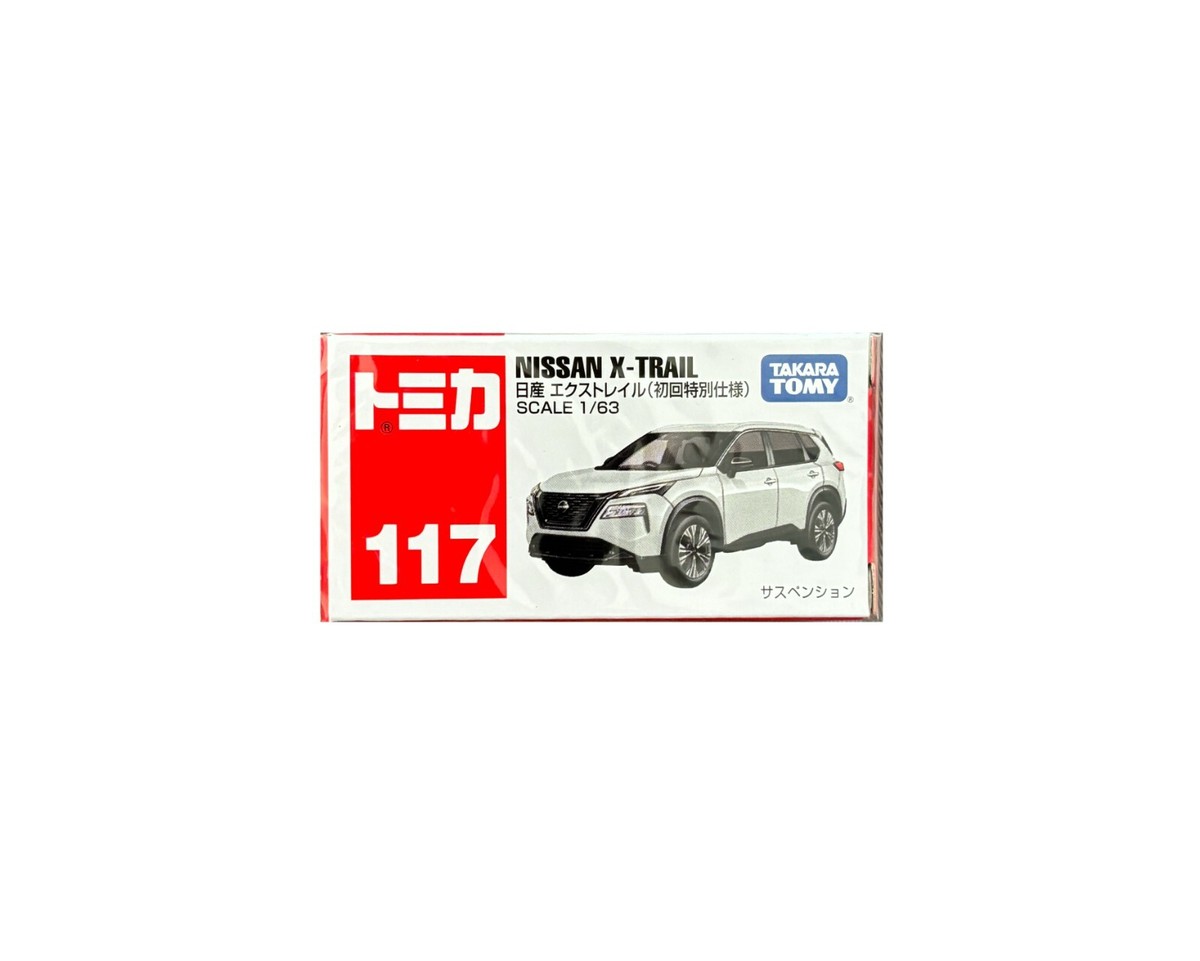 TAKARA TOMY TOMICA 1 63 NISSAN X-TRAIL DIECAST CAR 1st # 117 for