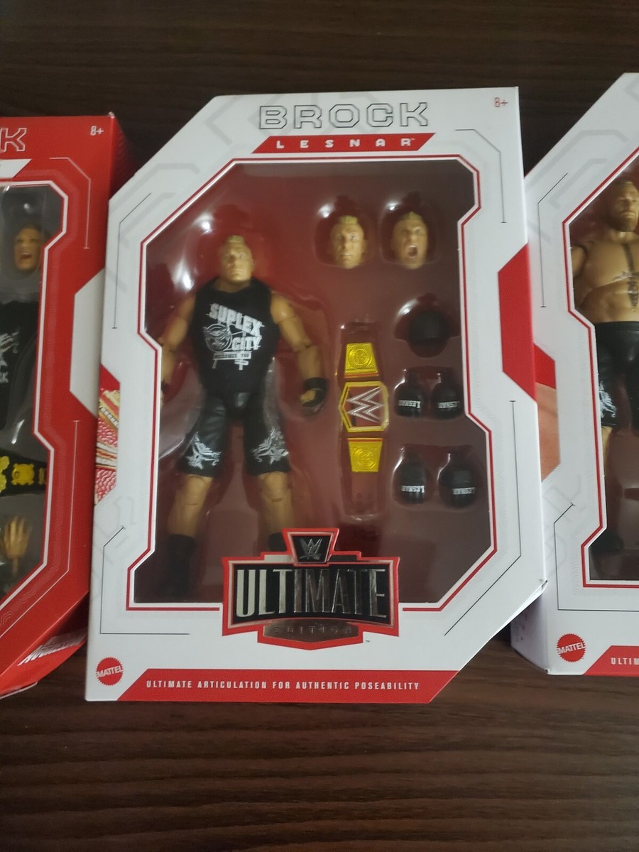 Matte WWE Elite Ultimate Brock Lesnar 新品 Mattel WWE Brock Lesnar Ultimate Edition Action Figure with