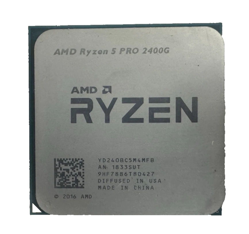 AMD Computer Ryzen 5 AMD Ryzen 5 2400G Processor Model Processors