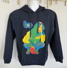 Billie Eilish HOODIE Tour *Rare* Prototype/Sample Organic Cotton NAVY Men's LG