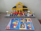 VINTAGE 1992 LEGO Trains #4554 METRO TRAIN STATION Incomplete but Near Complete