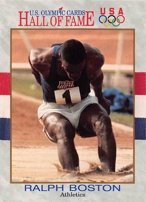 1991 Impel U.S. Olympic Hall of Fame Ralph Boston Athletics #31 (NM) 