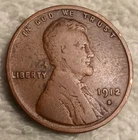 1912D - FINE Lincoln Wheat Cent - *SEE DESC* Lot K