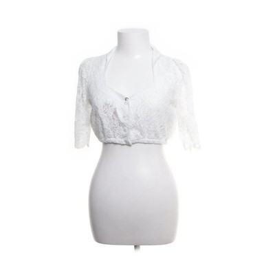 Stockerpoint, Crop Top, Größe: 40, Weiß, Elasthan/Polyamid, Spitze, Damen #8Jy