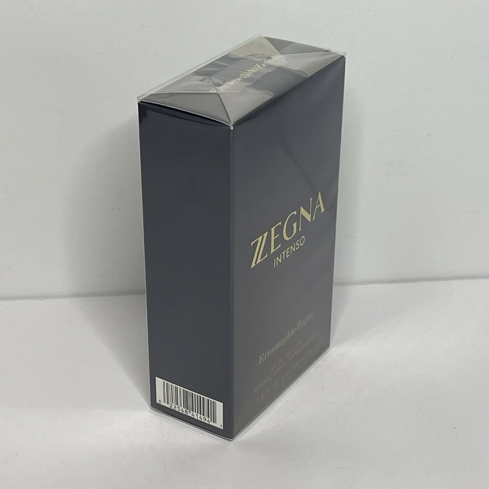 Ermenegildo Zegna Intenso Eau de Toilette Hombre’s 3.4 fl.oz/100 ml Nuevo Caja Sellada Foto 4 de 4