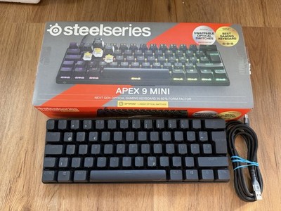 Steelseries Apex 9 Mini, Schwarz, inkl. OVP