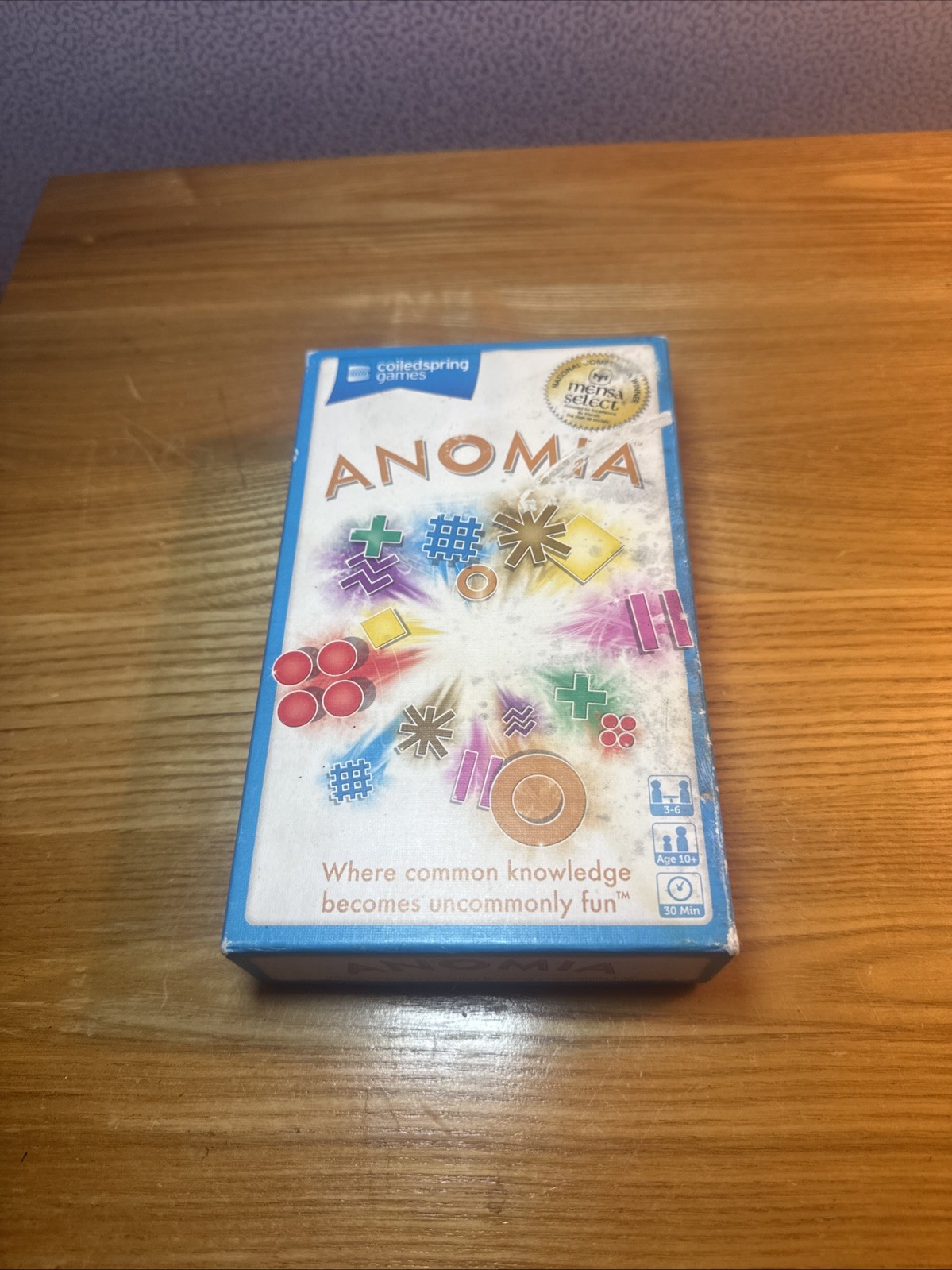 Anomia Card Game Vintage Coiledspring Games Complete