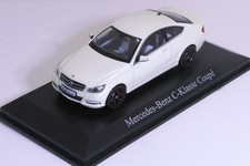 Norev 1 43 Mercedes Benz C Class Coupe C204 White Black Wheels Nuremberg Toy Fai