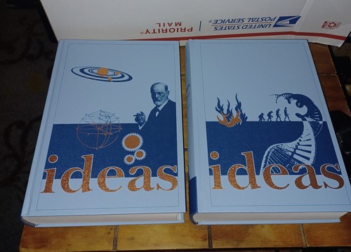 Folio Society Ideas A History Fire to Freud Volumes 1 & 2 with Dust Jacket - Picture 3 of 10