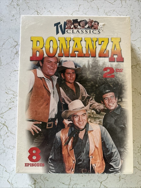 NIP Bonanza Tv Show 8 Episodes DVD