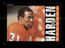 1985 TOPPS FOOTBALL #240 MIKE HARDEN DENVER BRONCOS