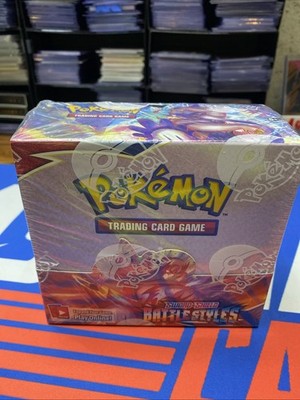 battle styles booster box ebay Pokemon TCG: Sword & Shield Battle Styles Booster Box (36 Card Packs) New W/ case 820650818189| eBay