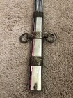 KNIGHTS TEMPLAR SWORD (HOLDER ONLY)- RED CROSS SILVER Colored Pre Owned Unique — photo 10