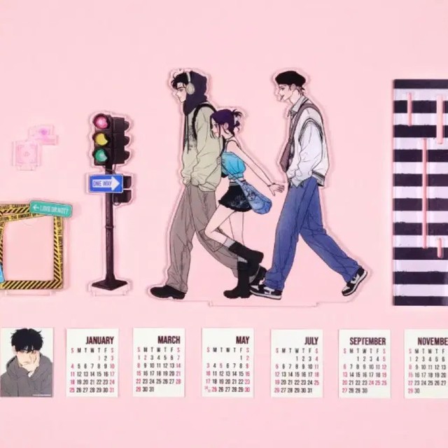 Acrylic Calendar Collectible - Unopened, Excellent Condition