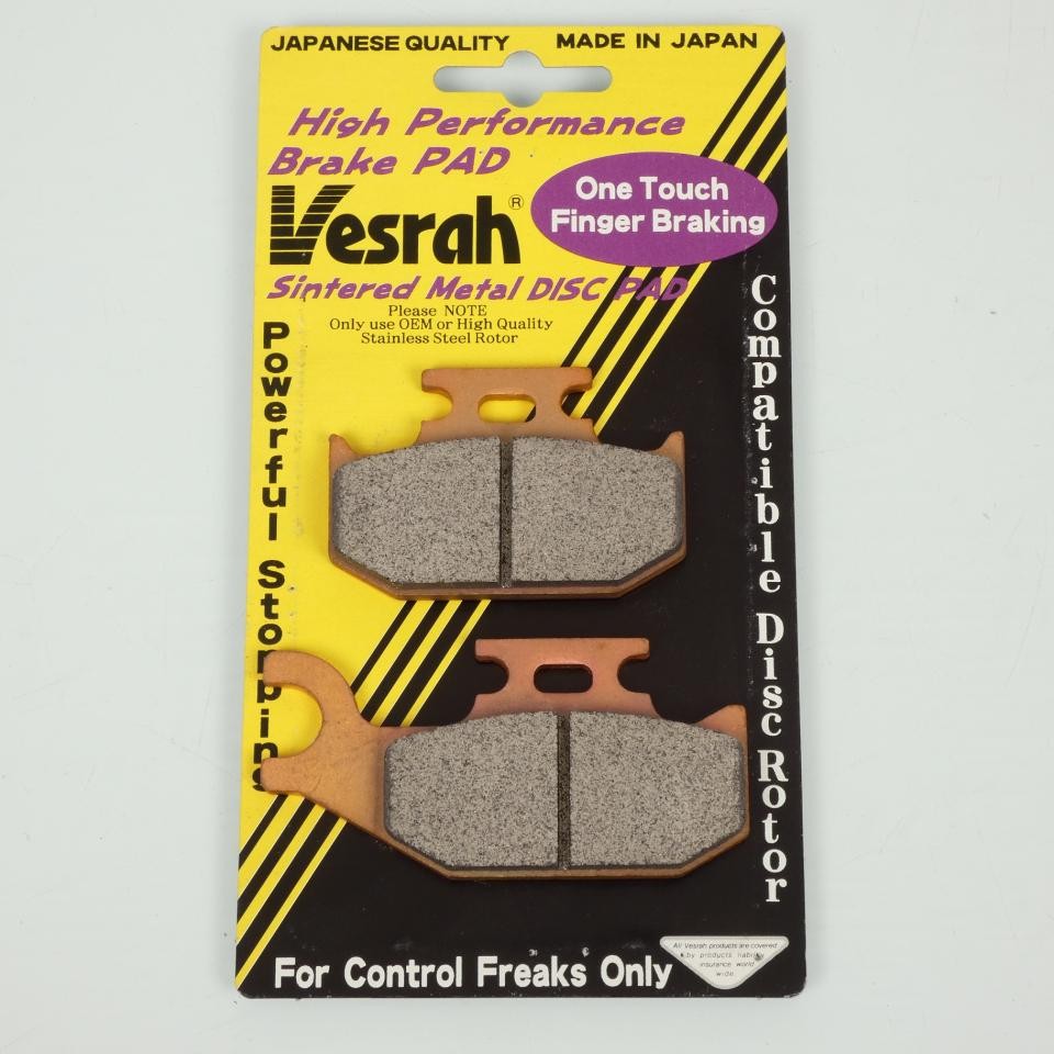 Freinage quad instable ? Plaquette de frein Vesrah pour Can-Am Outlander 800 2008 AVD