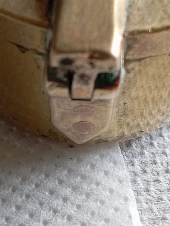 Pile de poids a godets ancienne dite de CHARLEMAGNE ou de NUREMBERG RARE 250 Gr - Photo 4/4