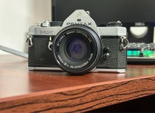 Asahi Pentax MX 35mm SLR Film Camera SMC Pentax-M 50mm f/2 Lens