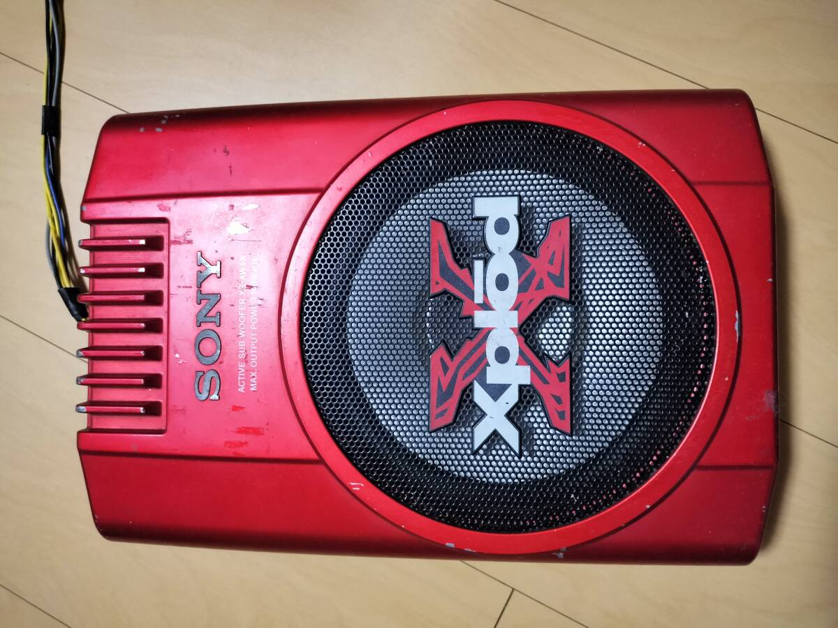 SONY XS-AW5X アクティブサブウーファー Sony XS-AW5X 140W Active Underseat Subwoofer Built-In Amplifier