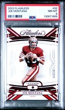 2023 Panini FLAWLESS Joe Montana 49ers MVP Legends  3/20 RUBY *** POP 1***