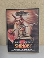 The Revenge of Shinobi (Sega Genesis) CIB COMPLETE IN BOX RARE TESTED & WORKING!