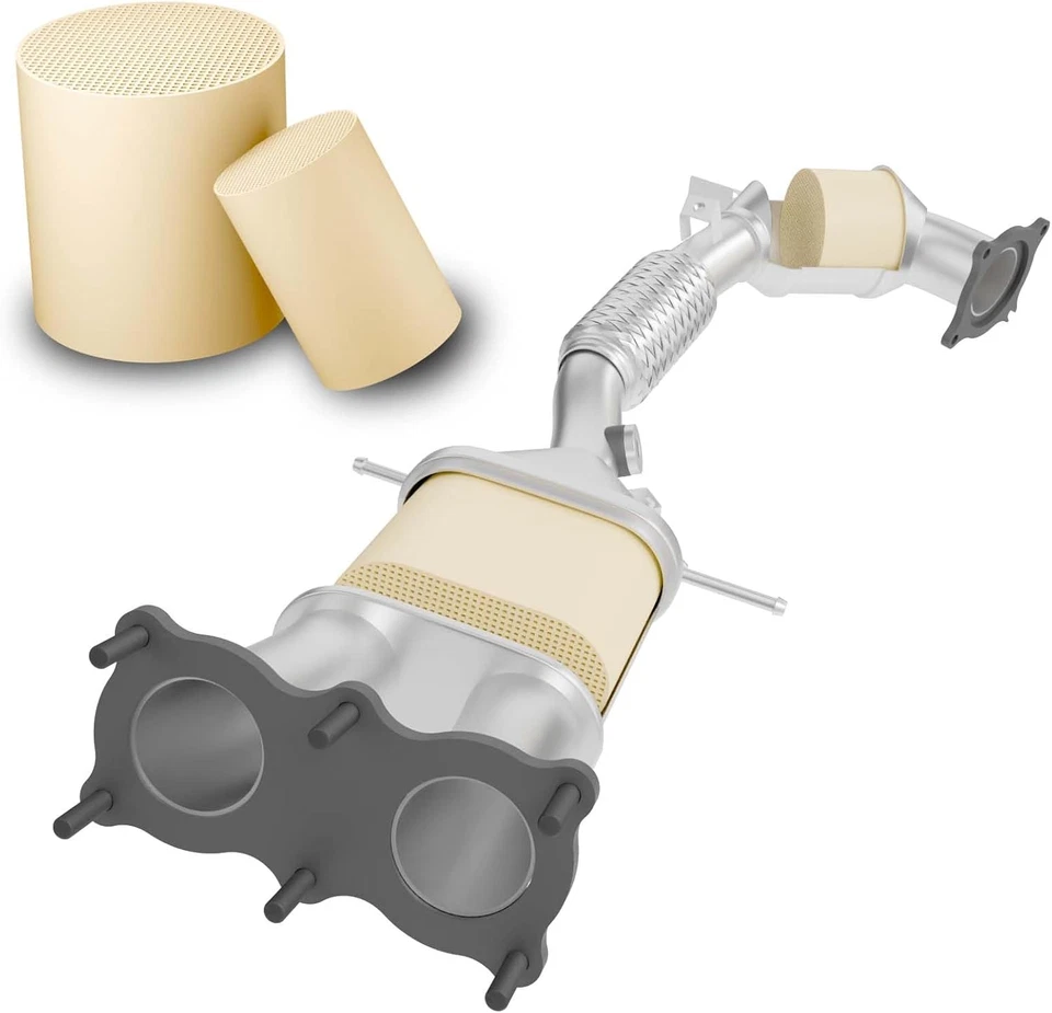 18433 Catalytic Converter For 2010-2015 Volvo XC60/XC70/S80/S60 3.0L EPA Foto 3 de 4