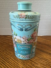 Vintage Avon Anniversary Edition California Perfume Co Roses Perfumed Talc