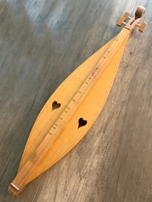 Vintage George F Orthey Pennsylvania 3 String Appalachian Mountain Dulcimer