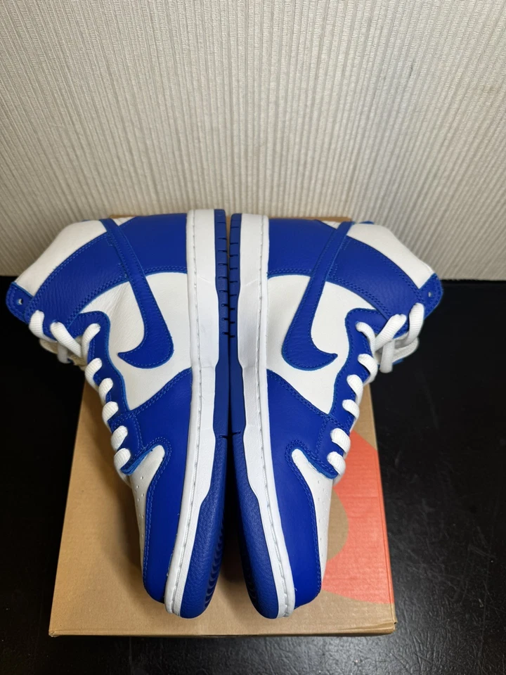 Nike SB Dunk High Pro ISO Etiqueta Naranja Kentucky Azul Real Talla 10 Foto 2 de 4