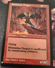 MTG Brimstone Dragon ** The List ** English (NM)