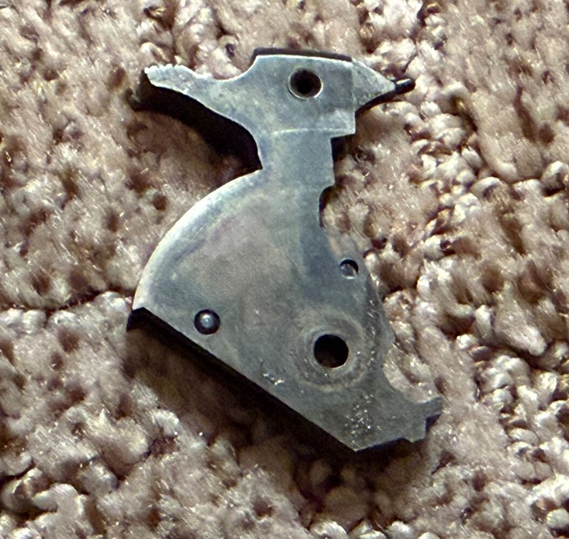 Smith & Wesson S&W J-frame hammer casehardened incomplete broken spur