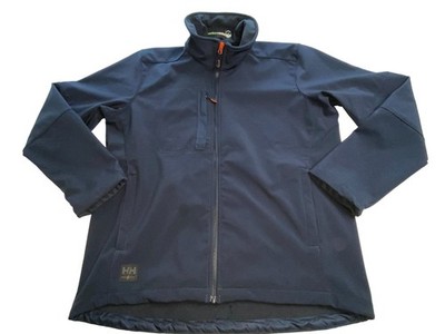 Helly Hansen Workwear Jacket Men's XL Kensington Softshell Embroidered Full Zip