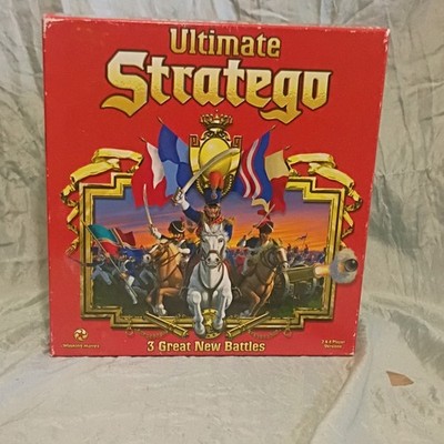 Winning Moves Ultimate Stratego Board Game European Turret Pieces 2-4 Players