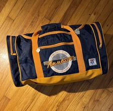 University Of Tennessee The Game Vintage Script Arch Logo Duffle Bag Rare 90s