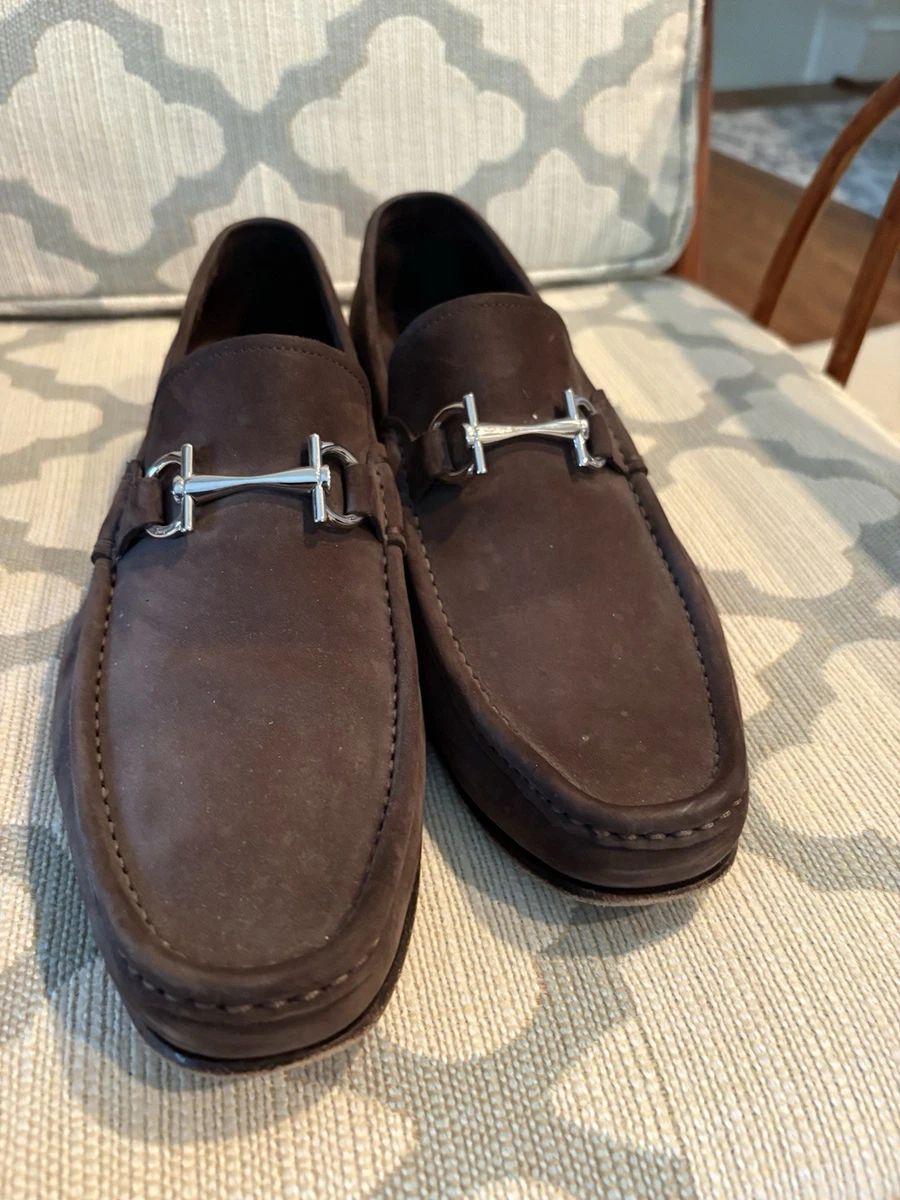 Salvatore Ferragamo Suede EE Dress Shoes for Men for sale | eBay