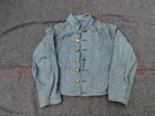 Civil War Confederate CSA Shell Jacket size 40, Louisiana buttons, used Jarnigan