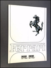 1981 1982 Ferrari 308 Gtsi Gtbi 12-page Big Car Sales Brochure Catalog - 308gtsi