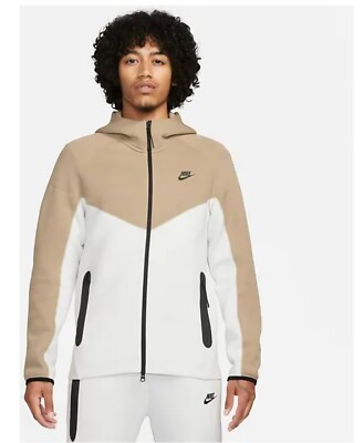 nike tech cream tracksuit